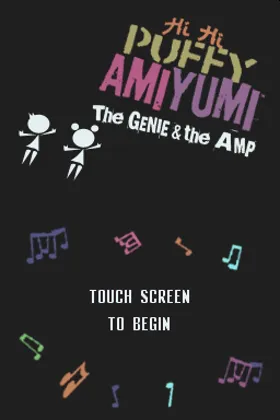 Hi Hi Puffy AmiYumi - The Genie & the Amp (USA) screen shot title